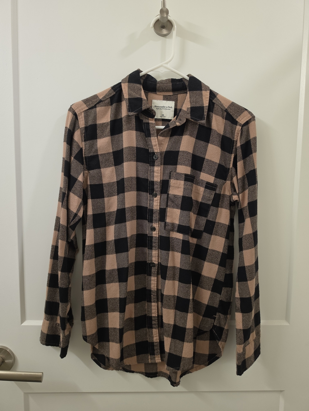 Abercrombie & Fitch Plaid Button-Up Shirt